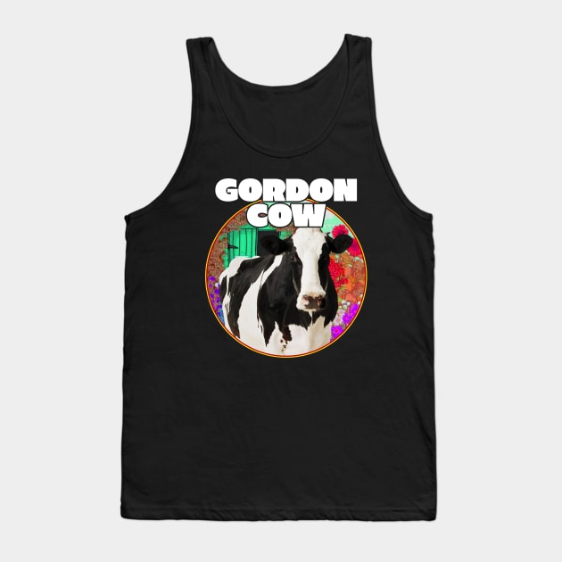 Gordon Cow Tank Top by Moderate Rock